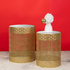 Luxe Gold Accent Side Table - Set of 2
